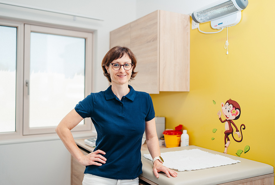 Kinderärztin Dr Marlena Prey